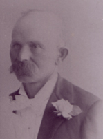 Gideon Deming Ensign - Probably on the day of his wedding to Luella Richards - 20 May 1897